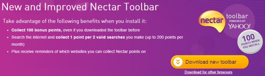 nectar toolbar